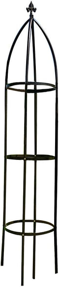 Garden Arch Trellis for Climbing Plants Rose Thicken Metal Wedding Arches Arbor Ceremony Party Outdoor Floral Decor Bronze