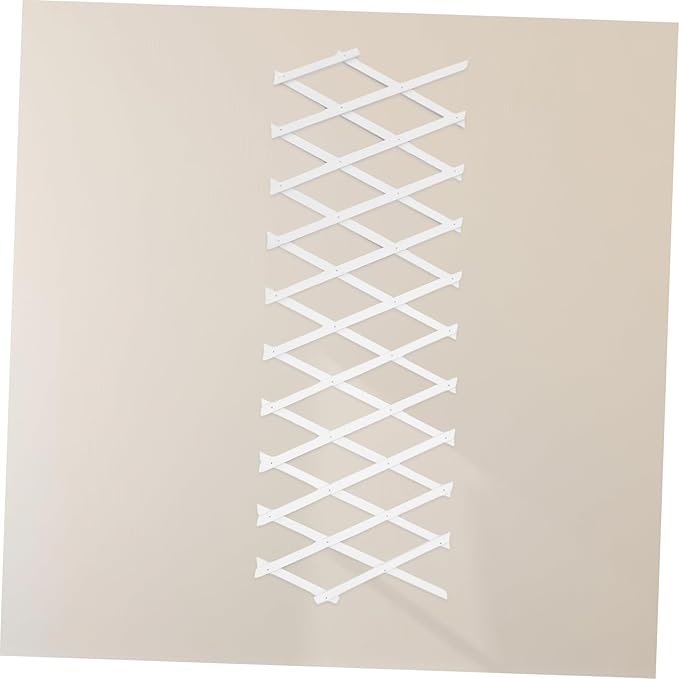 BESPORTBLE Garden Trellis Fence Panel Wood Lattice Panels for Outside Decorative Outdoor Wall Decor Plant Trellis for Potted Plants Wall
