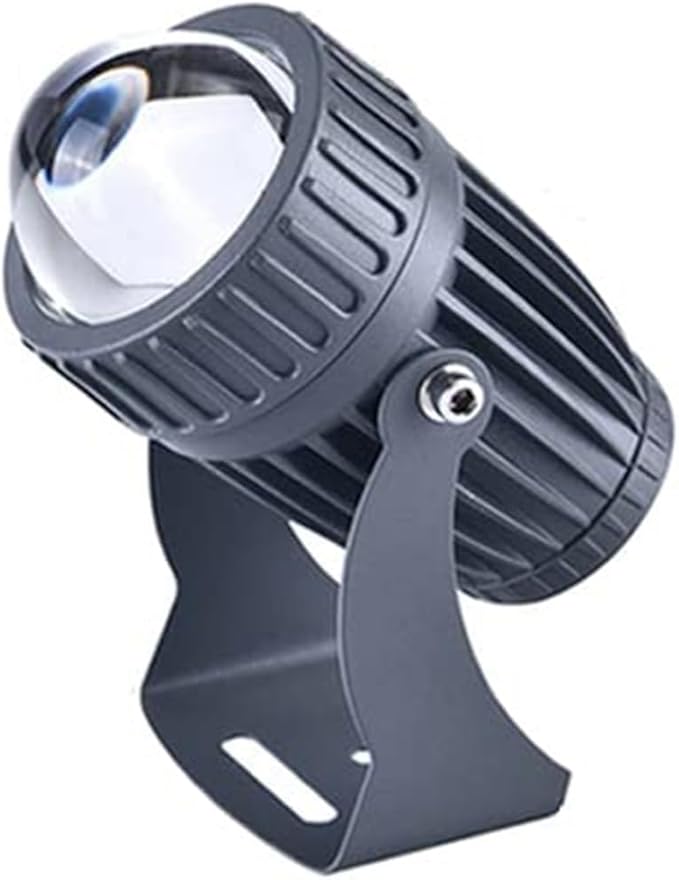 Landscape Lights - Led Spot Lights Led Beam Light Outdoor Wall Lamp Landscape Lighting Ip67 Waterproof Narrow Beam Spotlight 180° Adjustable Bracket Ground Light(White5W)