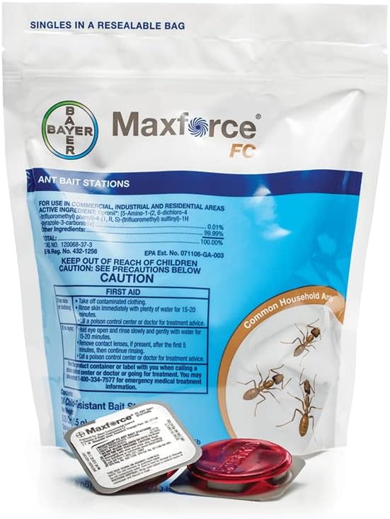 Bayer - 4314726 - Max Force FC - Ant Bait Stations - 96 Stations (Case of 4 x 24)