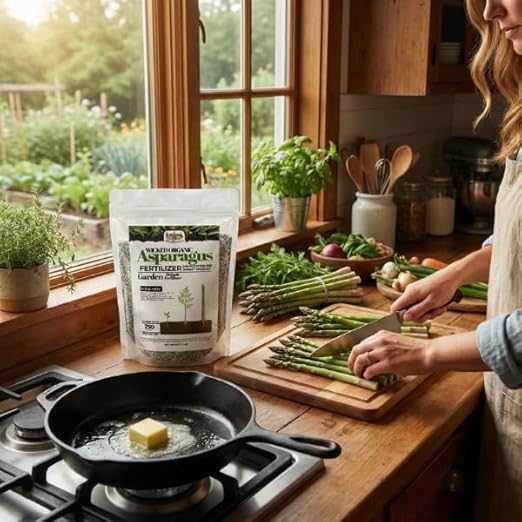 Old Cobblers Farm™ Wicked Organics Organic Asparagus Fertilizer - All-Natural Plant Nutrients for Healthy Growth (5lbs/10lbs/15lbs/20lbs) (5lbs)