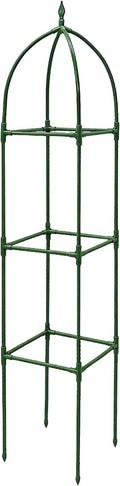 Garden Trellis - Adjustable Vertical Support Stake | Flowers Steel Frame Vertical Stand Frame Holder All Weather Climbing Frames for Vines Flowers Pea Bean Tomato Clematis Window Sill Balcony