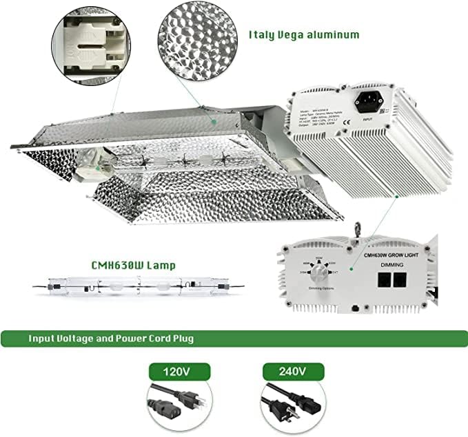 CMH 630W DE Grow Lighting KIT