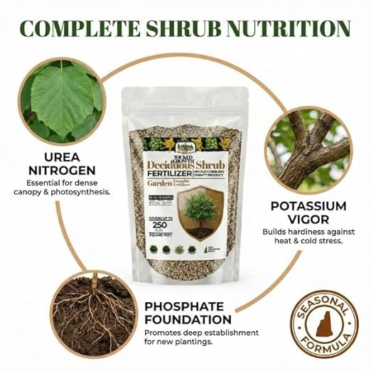 Old Cobblers Farm™ Wicked Growth Deciduous Shrubs Fertilizer – Enhances Seasonal Performance and Keeps Shrubs Healthy and Full (5 lbs | 10 lbs | 15 lbs | 20 lbs) (10 lbs)