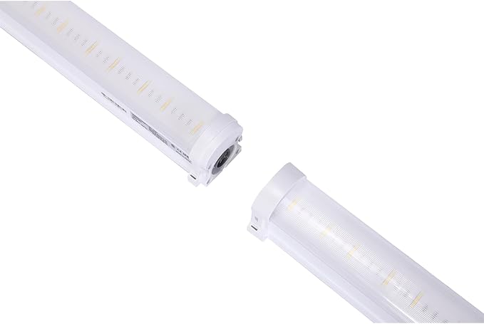 Faven R8 Under-Canopy LED Grow Light Bar 120 Volt 4-Pack 120 Watt 46-Inch with Power Cord &amp Extension Cord for Indoor &amp Hydroponic Growing