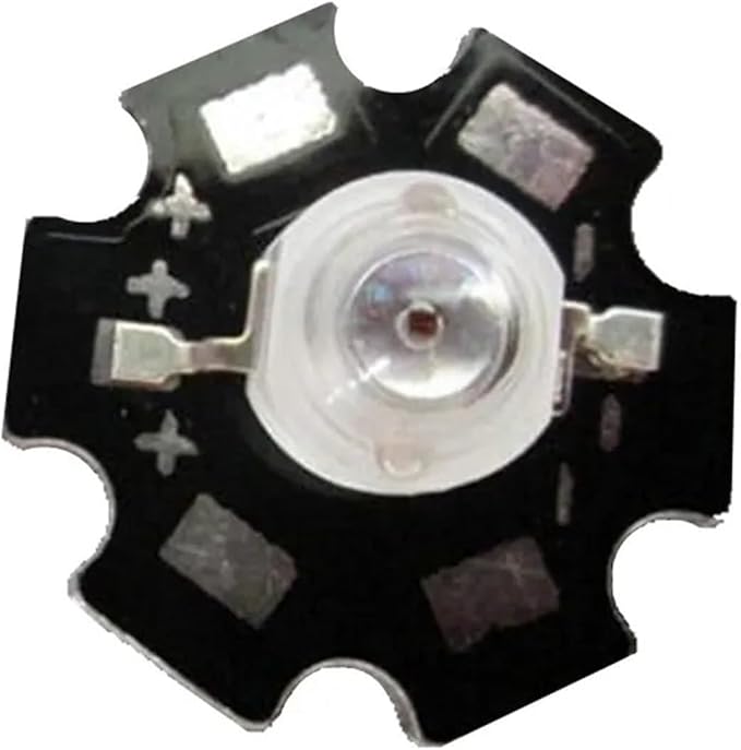 1w 3w LED Chip High Power LED Lamp Bead Light Red/Green/Blue/Full Spectrum Pink Plant Grow Welding Heat Sink Bulbs Chips 20pcs (Color : Warm white3000-3200k Size : 3W)
