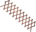 BESPORTBLE Outdoor Garden Trellis Carbonized Wood Plant Climb Support Expandable Fence Plant Cage Wall