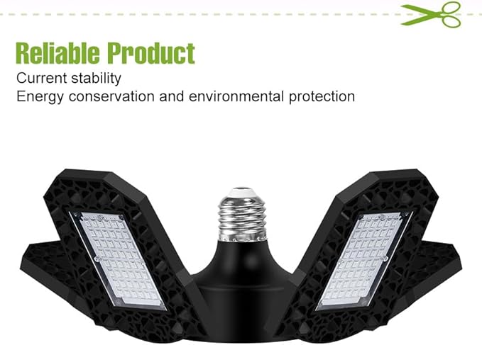 2 Packs 400w Deformable Plant Lamps For Balcony Planting. Red And Blue Light Boosts Growth Mimics Natural Light. Deformable To Cover Multiple Pots. E27/E26 Base Easy To Install. For Greenhouse Tents