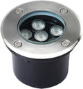 Outdoor Underground Lamp Recessed Spotlight Anti-Rust Aluminum IP65 Waterproof Landscape Light for Garden Walkway Bridge