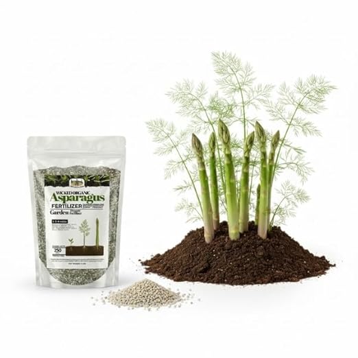Old Cobblers Farm™ Wicked Organics Organic Asparagus Fertilizer - All-Natural Plant Nutrients for Healthy Growth (5lbs/10lbs/15lbs/20lbs) (20lbs)