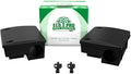 Rat Bait Stations 2-Pack | Refillable Outdoor Mouse Bait Station with 2 Locks &amp Keys | Weather-Resistant Rodent Bait Box for Indoor &amp Outdoor | Pet &amp Kid-Safe Rat Trap Alternative Medium S