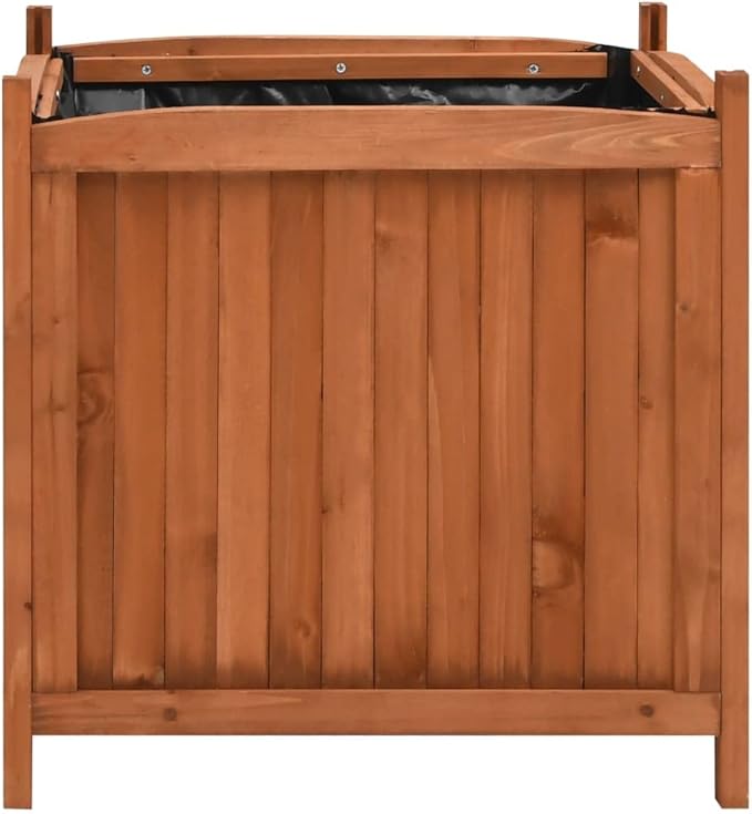 SKM Raised Beds 2 pcs 50x50x50 cm Firwood (Weight-17KG)