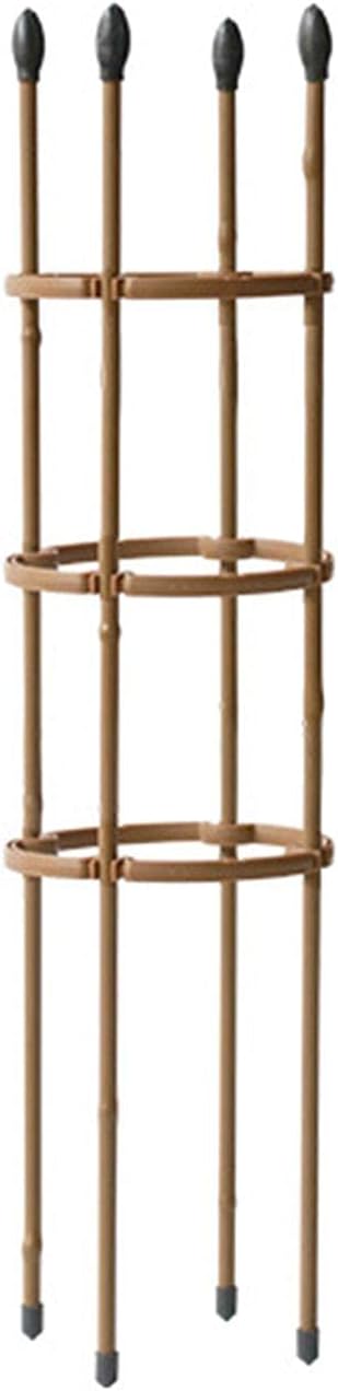 Trellis Climbing Plants 1 PC Thick Plastic-Coated Steel Plant Support Multifunctional Anti-Rust Outdoor Trellis Garden Flower Screen Cucumber Ivy Rose Grape Pea B Lackberry Vine W15*H90CM