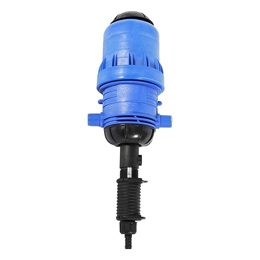0.4-4% Fertilizer Injector for Drip Irrigation Adjustable Dosing Pump Water Powered Liquid Dosing Pump Liquid Dispenser for Garden Greenhouse Irrigation Farm （ 2.84-42.67psi）