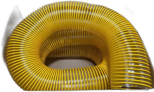 Polyurethane Quality Flexible Leaf and Lawn Vac Vacuum Hose Tubing 10 Foot of 8 Inch Fits Trac Vac Agri-Fab DR Cyclone PECO