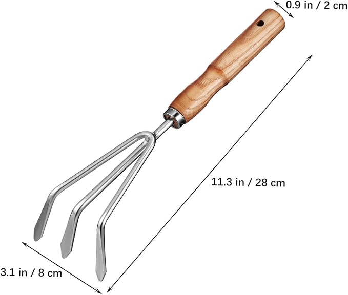 BESPORTBLE Garden Tool Set with Comfortable Grip Durable Stainless Steel and Variety of Shovels Gardening Kit for Women and Garden Enthusiasts