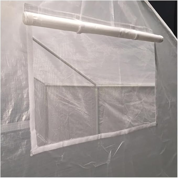 Upmarket Green House Cover 10'x10' Weather-Resistant Replacement Cover for Outdoor Greenhouse Frames Perfect for Plant Protection