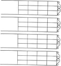 TEHAUX 4pcs Metal Climbing Plant Trellis Frame 50x15cm Black Vine Support for Garden and Potted Plants Climbing Cage for Indoor and Outdoor Gardening