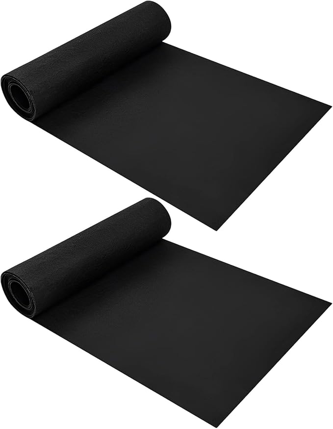 Two Rolls Felt Liner 12 X 80 in Planter Weed Barrier