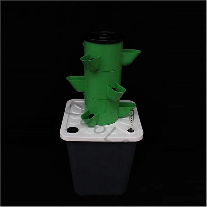 Hydroponics Growing System Garden Hydroponic Soilless Cultivation Kits DIY Balcony Dimensional Planting Column Pp Colonization Cups Vegetable Grow Tower Indoor Garden