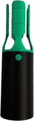 Cyclone 2X Leaf Blower Attachment 2''-3'' Leaf Blower Air Booster with 2 Straps Faster Yard Outdoor Cleanup Lawn Care Airflow Amplifier Universal (Green)