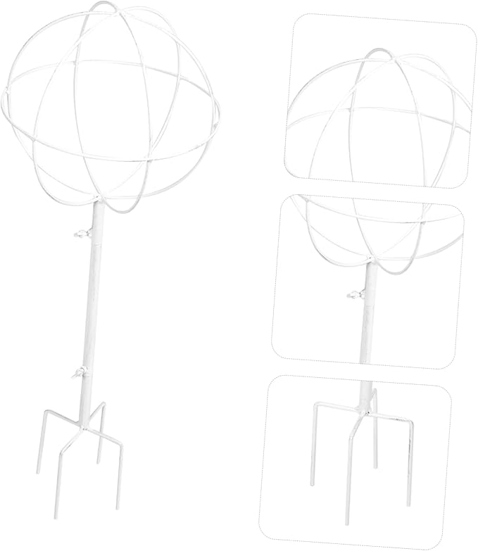Metal Pergola Bracket Plant Support Sticks for Vines Climbing Roses Decorative Garden Trellis