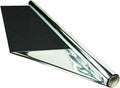 HTGSupply 25 Foot by 4 Foot Reflective Mylar On Black Poly Roll 2-Mil