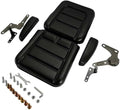 Universal Seat with Adjustable Backrest Compatible with Garden Tractors Lawn Mowers Excavators and Similar