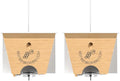 Best Bee Brothers Turbo Trap 2.0 Professional-Grade Carpenter Bee Trap for Outside with Bee Vault Large Viewport &amp Spring-Loaded Door 4.1” W x 4.8” H x 5.9” D White (2 Pack)