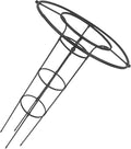 BESPORTBLE Umbrella Shaped Plant Support Trellis for Climbing Vines and Roses Easy Assembly No Tools Needed Outdoor Garden Climbing Frame Versatile Plant Protection Device Black Double Ring