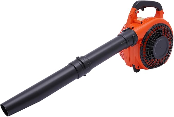 Leaf Blower Gas Powered Lawn Blower Gasoline Powered 468cfm Lightweight Handheld Blower 25.4CC 2-Stroke Single Cylinder Air-Cooling Gas Blowers for Lawn Care