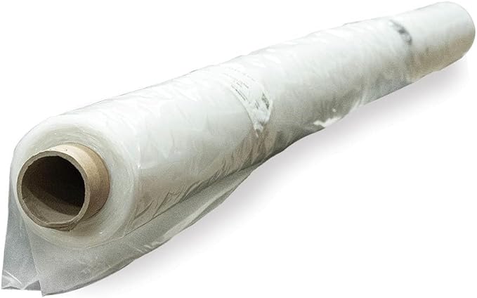 A.M. Leonard Greenhouse Sunsaver Grow Film with UV-Stabilizing Anti-Drip and IR-Infrared Additives - 6 mil Thickness Clear 4-Year Life by Ginegar Smart Cover Solutions (28ft Width x 30ft Length)