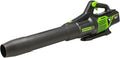 Greenworks 80V (730 CFM / 170 MPH) Cordless Brushless Axial Leaf Blower Everyday Yard Cleanup for Driveways &amp Patios Lightweight Battery and Charger not included