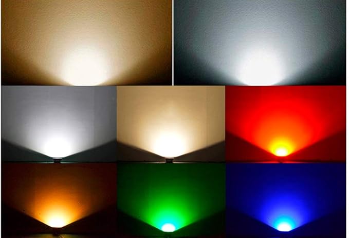 9W/18W LED Colorful Underground Light IP65 Waterproof Buried Spotlights for Landscape Garden Road Courtyard Embedded Tree Projection Lamp Fittings