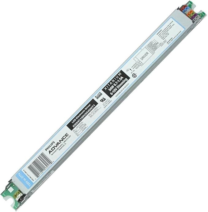 Advance 14953-54 watt 120/277 volt Electronic Dimming LED Driver (XI054C150V054SST1 XITANIUM PROGRAMMABLE LED DRIVER - 54W 1500MA CONFIGURABL)