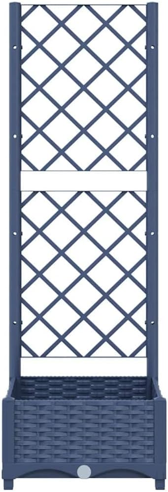 vidaXL Stylish Outdoor Planter Large and Durable Perfect for Your Garden Chic Patio Accessory