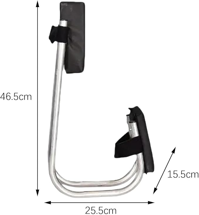 Knee Seat Leg Brace Strap on Kneeling Device Kneeling Chair Sturdy Labor Saving Portable Replacing Garden Stool for Farm Work Black