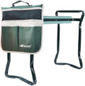 Garden Kneeler and Seat with Large Tote Tool Pouch and Gardening GlovesHeavy Duty Folding Garden Stool with Soft EVA Foam Pad for Sitting and KneelingGardening Gifts for Women Man Gardeners