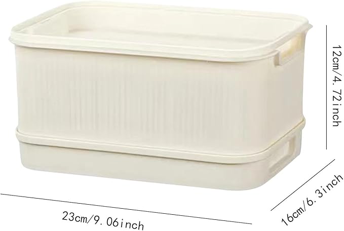misppro 2X Sprouts Tray Planting Container Reusable Growing Kit for Indoor Outdoor Garden Hydroponic Cultivation Box Starter Tray
