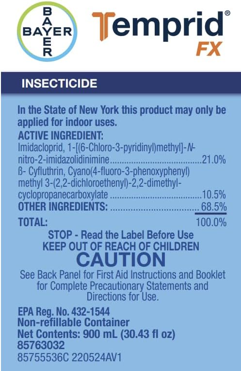 Temprid FX 240ml | Premium USA Supply Gloves for Safe Eradication | USA Supply Pest ID Card