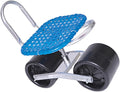 Garden Stool with WheelsAdjustable Height 22-36cmLightweight Gardening Helperfor Orchards Farms Balcony(Blue)