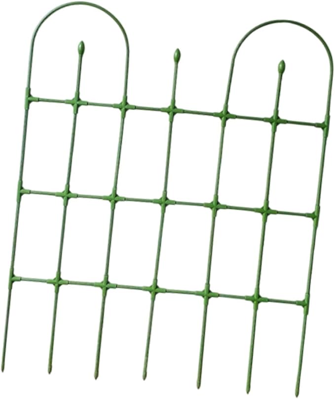 Garden Trellis for Climbing Plants Outdoor Rustproof Plant Supported Frame Privacy Screen 35.43inchx47.24inch- Green