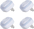 OWLTRA OW-5 Ultrasonic Rodent Repellers 4 Pack Effectively Repel Rodents While 100% Silent &amp Safe to Humans and Non-Rodent Pets White