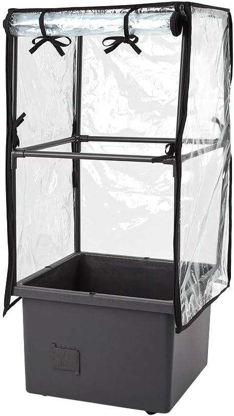 Garden Bed with Wheels and PVC Cover - Self Watering