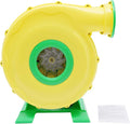 Air Blower Pump Fan 2150Pa Air Blower Jumping Bed Inflator Powerful Inflatable Bounce House Blower for Inflatable Water Slide Bouncy Castle Bounce House Speed 3250RPM 1118CFM Air Volume