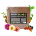 Minute Soil Plus Bucket of Pucks – NPK Amended Compressed Coco Coir Discs Bricks &amp Blocks – Expands with Water – High Water Retention &amp Aeration – Indoor/Outdoor Gardening