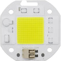 3PCS No Welding AC 220V 50W LED COB Chip Diode Driverless DOB Module 5454 Lamp Beads for Plant Grow Light Floodlight Spotlight(Cold White220V 20W)