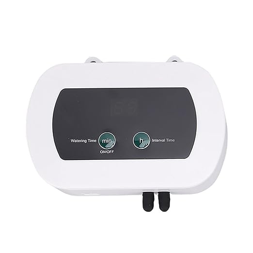 Automatic Plant Waterer with Smart Timer Self Watering Drip Irrigation Kit for Indoor Plants &amp Potted Gardens