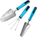 Garden Tools Garden Tools SetAluminum Alloy Three-Piece Suit Cultivating Planting Cultivator Shovels Spades Transplanter