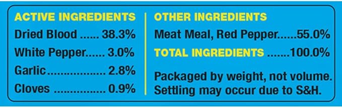 Epic Repellents Deer Repellent Granules - All Natural Pet Safe Mint Scent - 10 lb - Granule